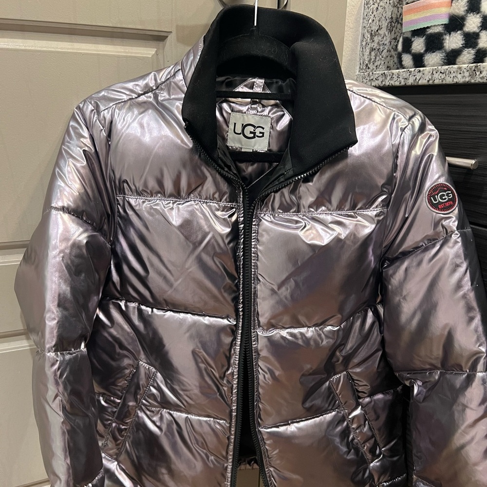 Silver UGG jacket